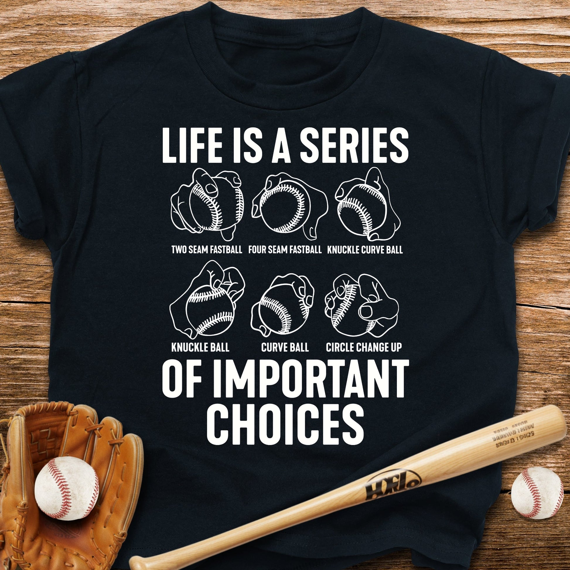 Pitcher's Big Choices Youth Tee - HomeRun PrintsKids clothes
