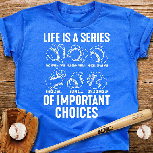 Pitcher's Big Choices Youth Tee - HomeRun PrintsKids clothes