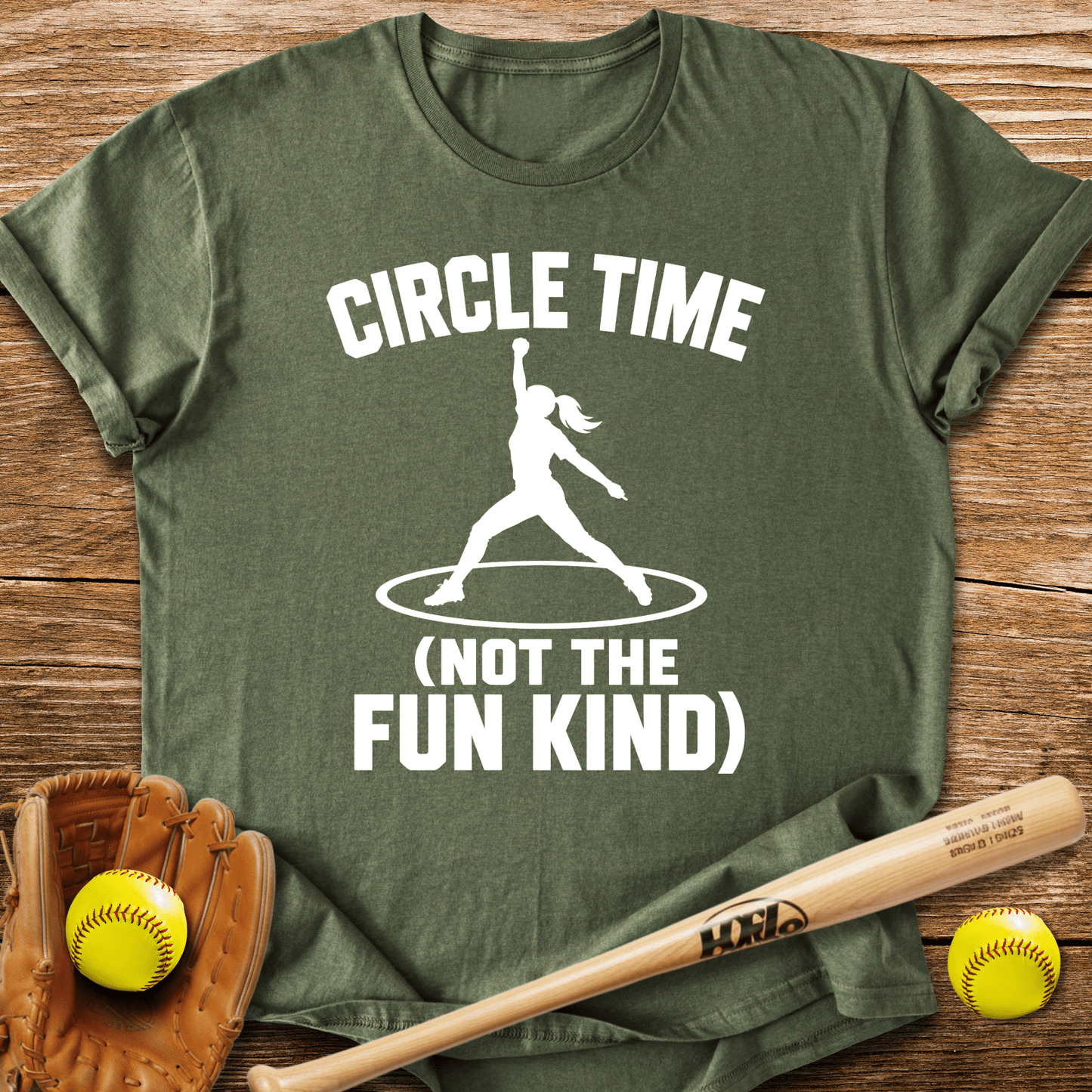 Pitcher's Circle Grind T-Shirt - HomeRun PrintsT-Shirt