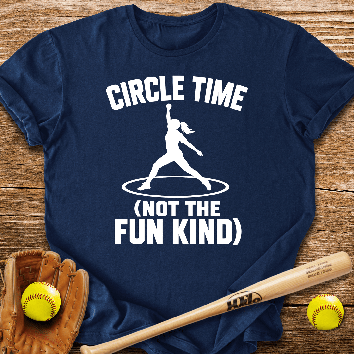 Pitcher's Circle Grind T-Shirt - HomeRun PrintsT-Shirt