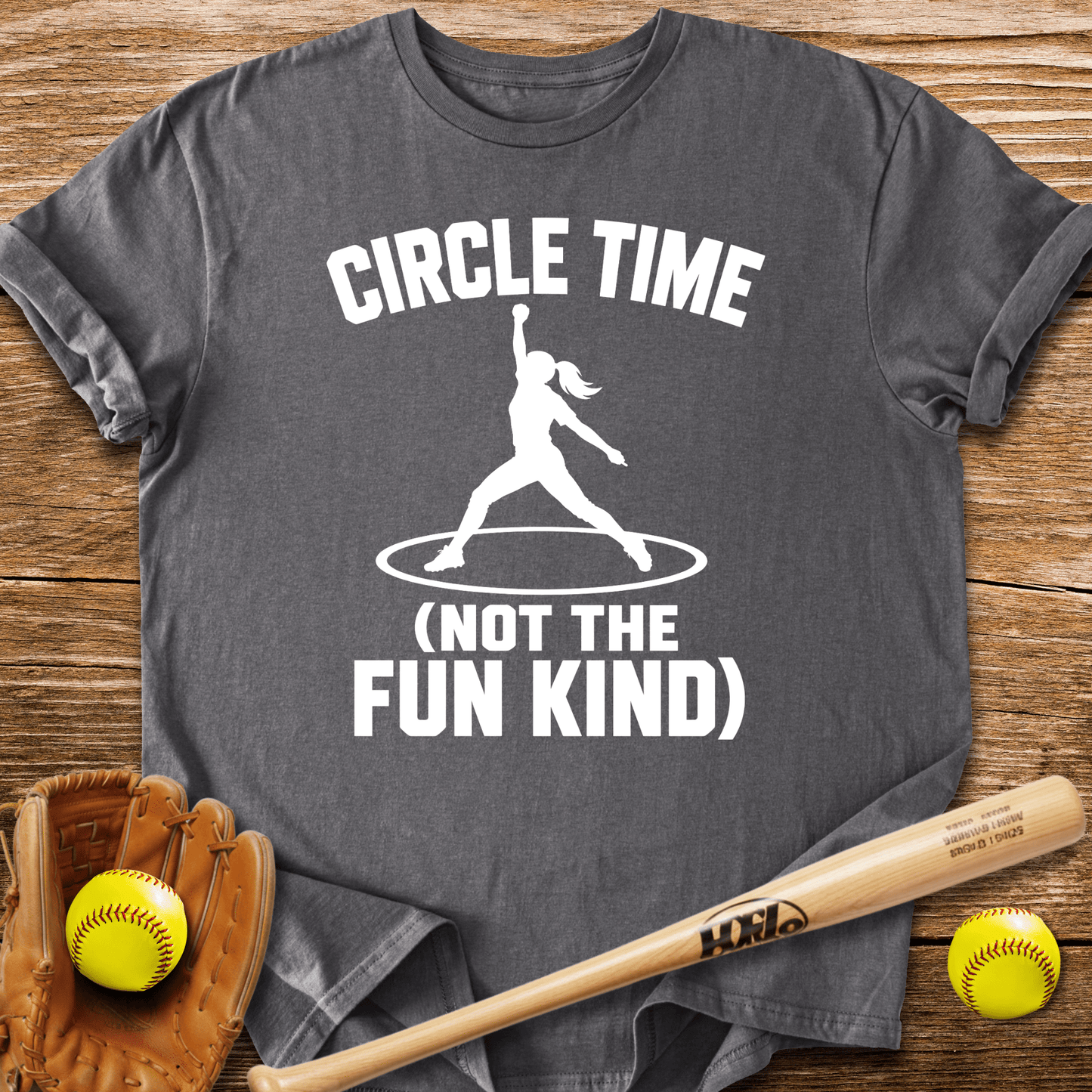 Pitcher's Circle Grind T-Shirt - HomeRun PrintsT-Shirt