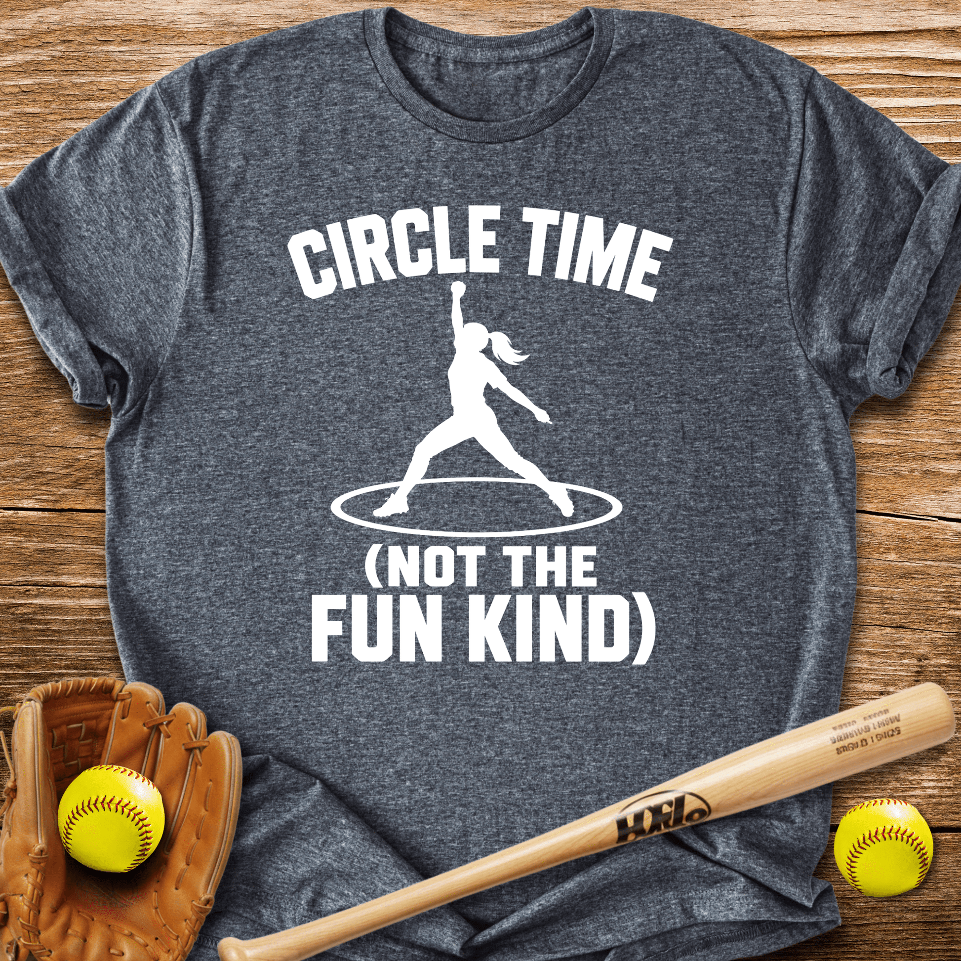 Pitcher's Circle Grind T-Shirt - HomeRun PrintsT-Shirt