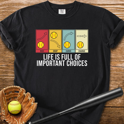 Pitcher's Four Big Choices - HomeRun PrintsComfort Colors