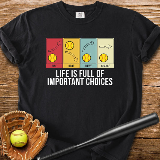 Pitcher's Four Big Choices - HomeRun PrintsComfort Colors