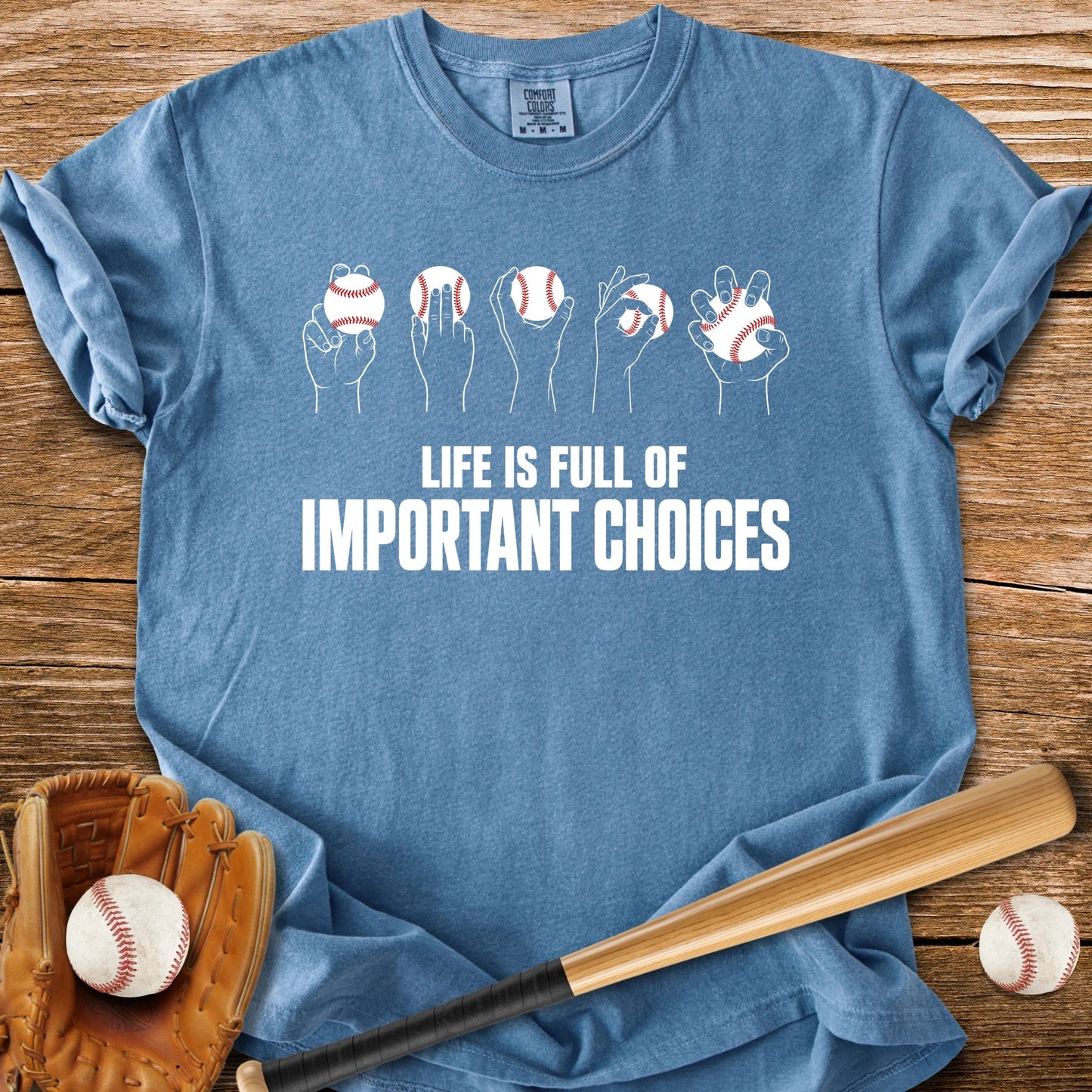 Pitcher's Grip Choices - HomeRun PrintsComfort Colors