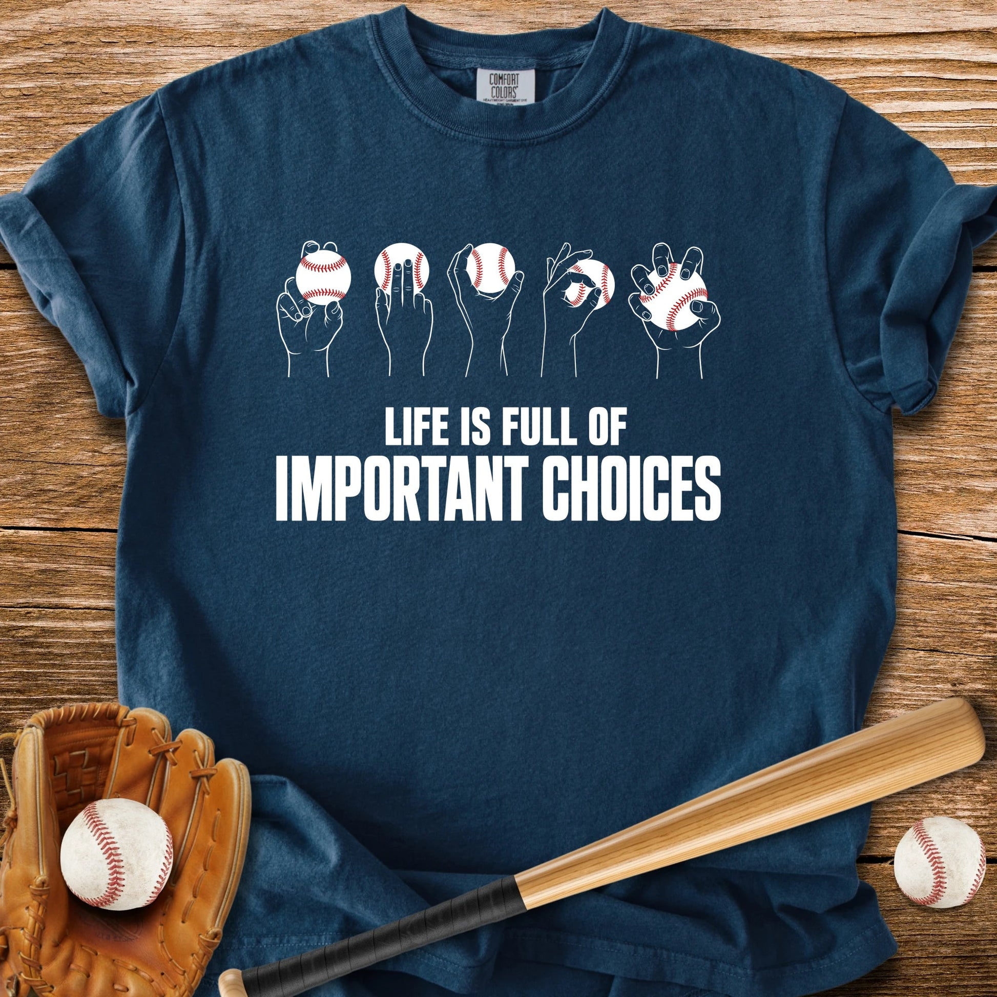 Pitcher's Grip Choices - HomeRun PrintsComfort Colors