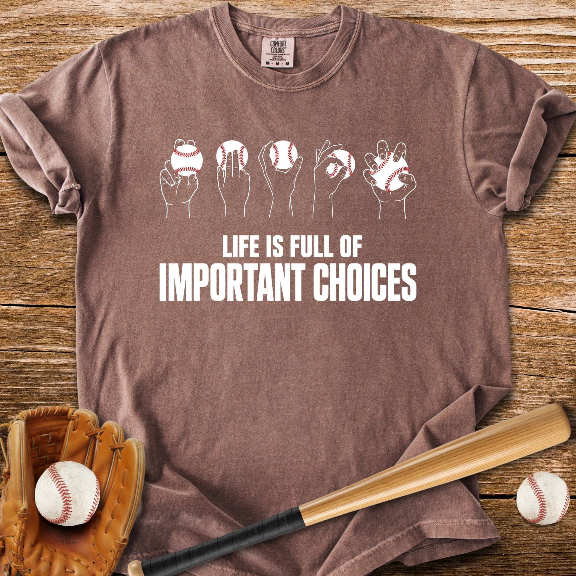 Pitcher's Grip Choices - HomeRun PrintsComfort Colors