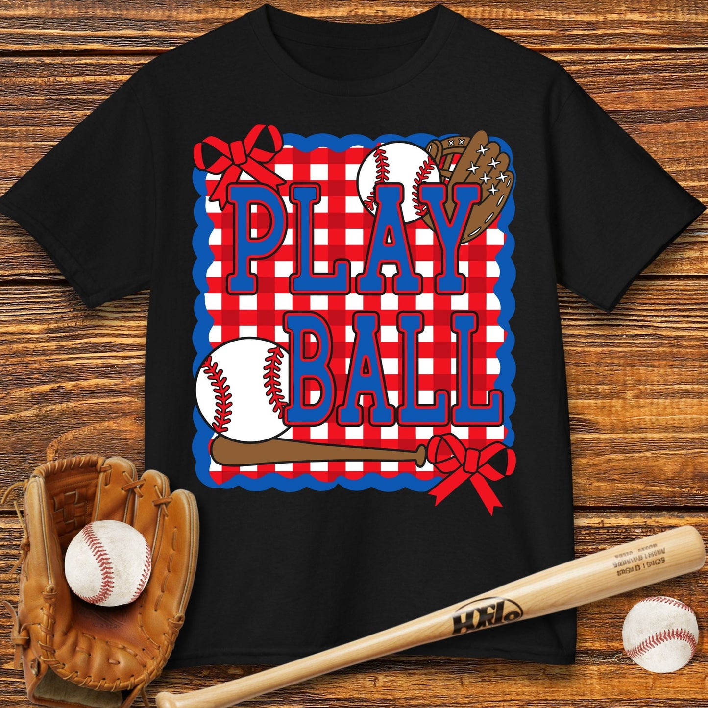 Play Ball Baseball Kids T-shirt - HomeRun PrintsKids clothes