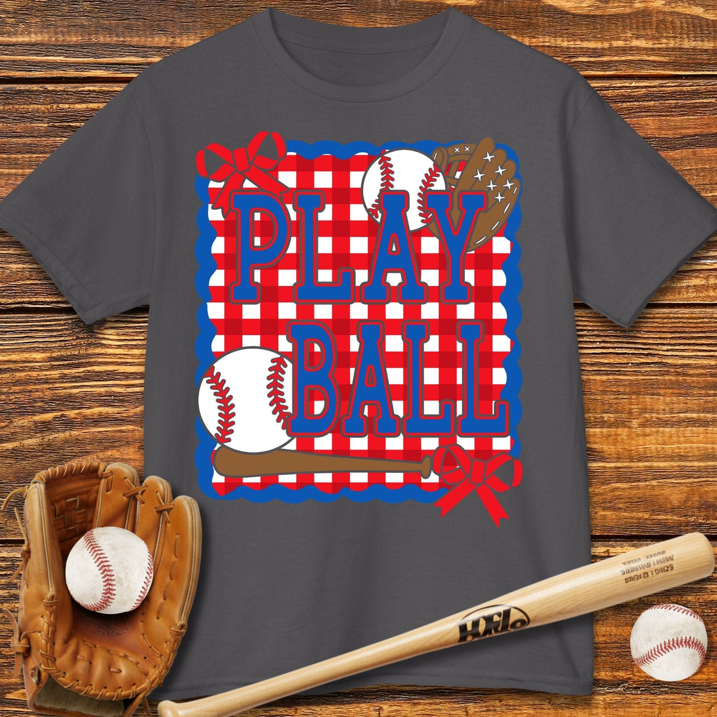 Play Ball Baseball Kids T-shirt - HomeRun PrintsKids clothes