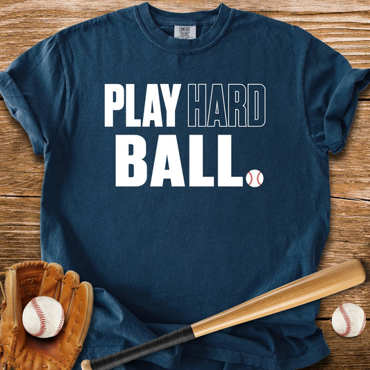 Play Hardball Attitude - HomeRun PrintsComfort Colors