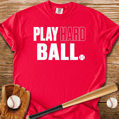 Play Hardball Attitude - HomeRun PrintsComfort Colors