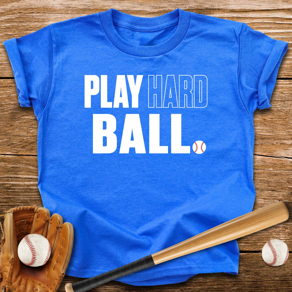 Play Hardball Attitude Youth Tee - HomeRun PrintsKids clothes