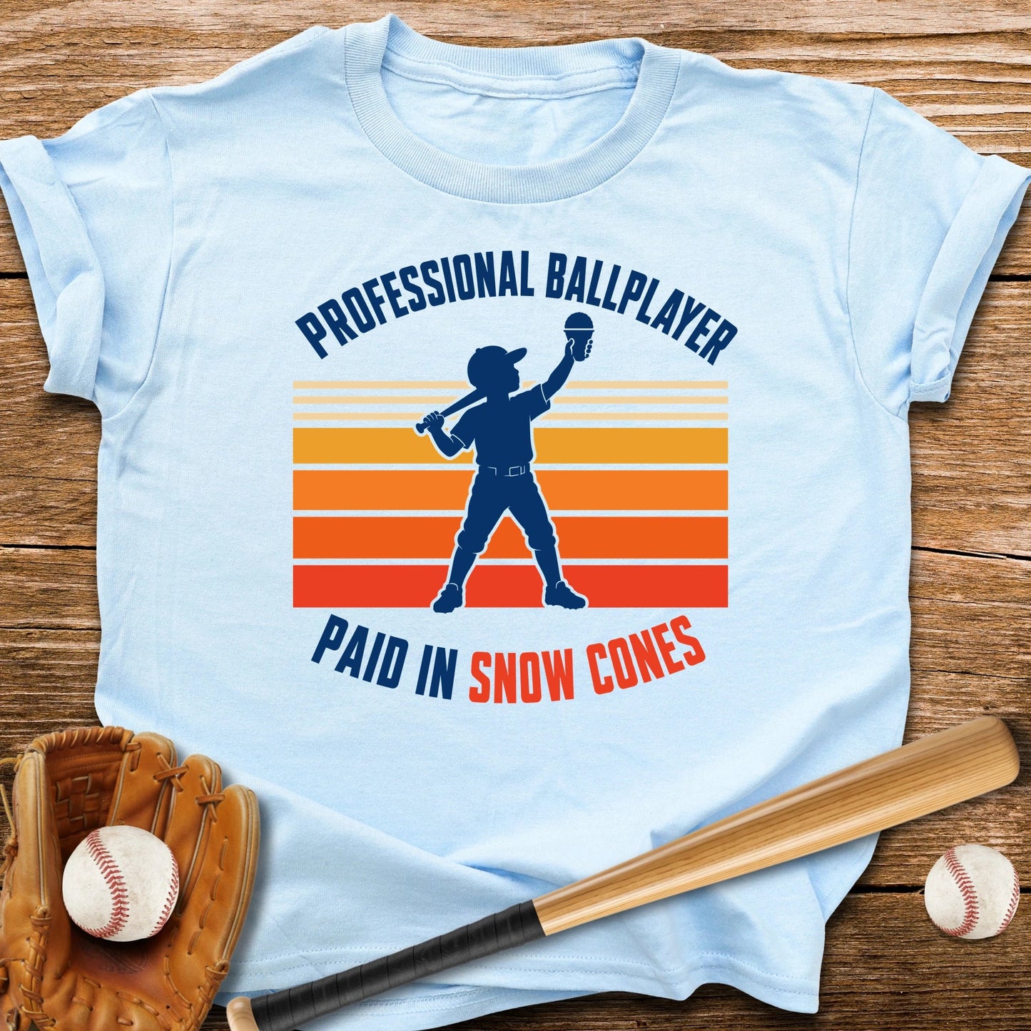 Plays For Snow Cones Youth Tee - HomeRun PrintsKids clothes
