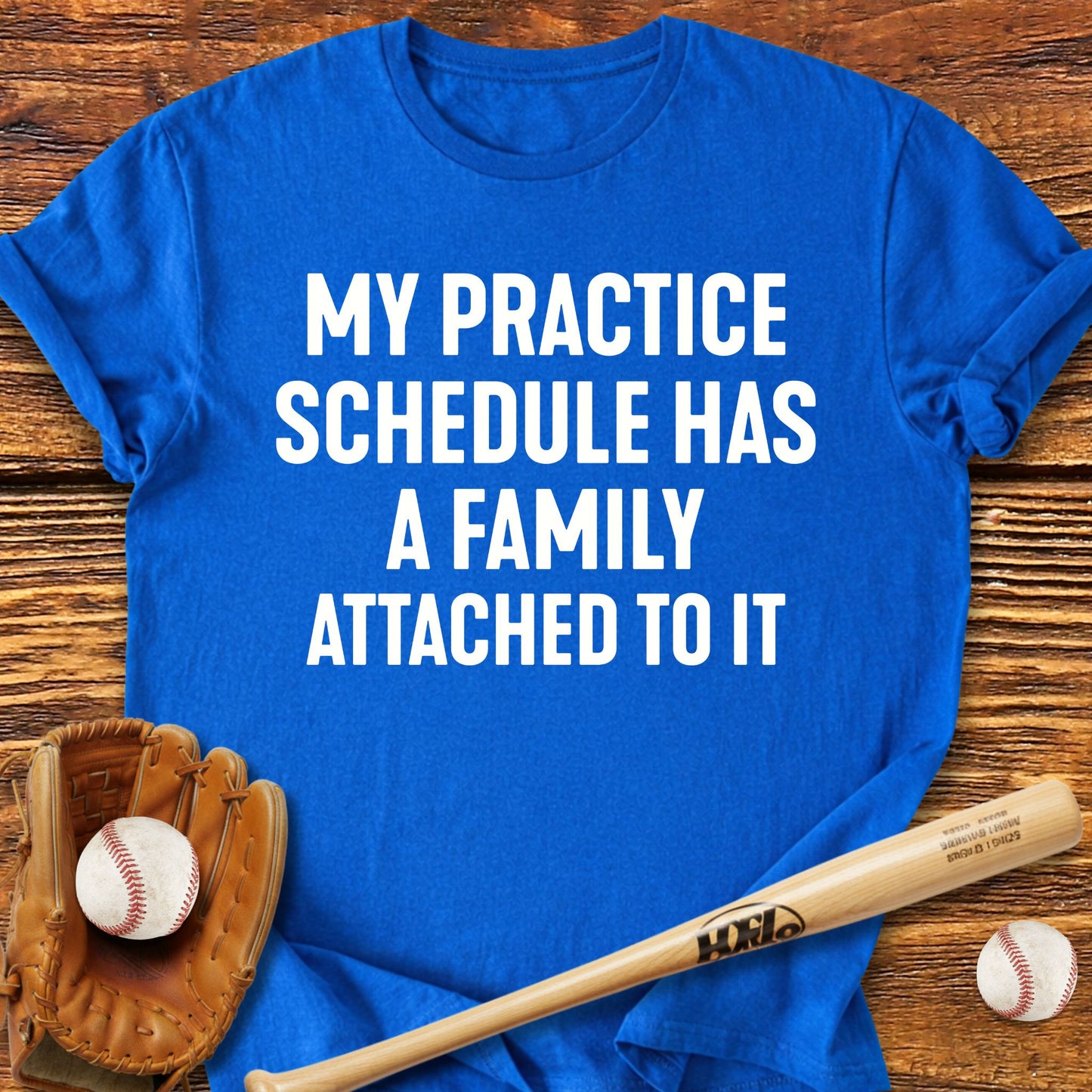 Practice Schedule T-Shirt - HomeRun PrintsT-Shirt