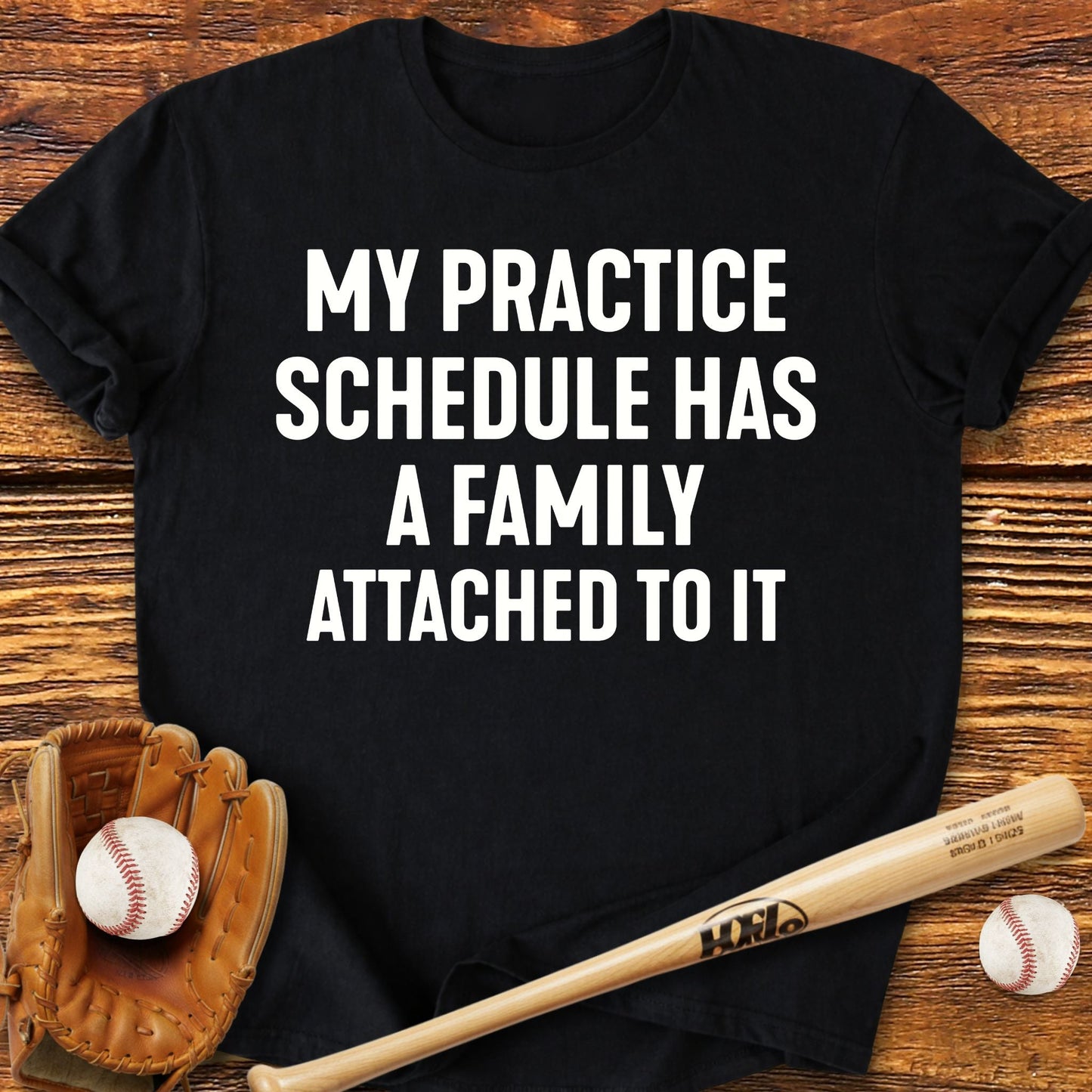 Practice Schedule T-Shirt - HomeRun PrintsT-Shirt