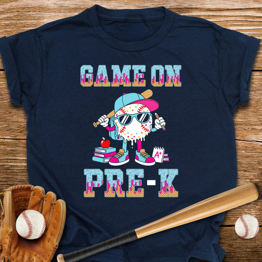 Pre-K Back to School Drip Youth Tee - HomeRun PrintsKids clothes