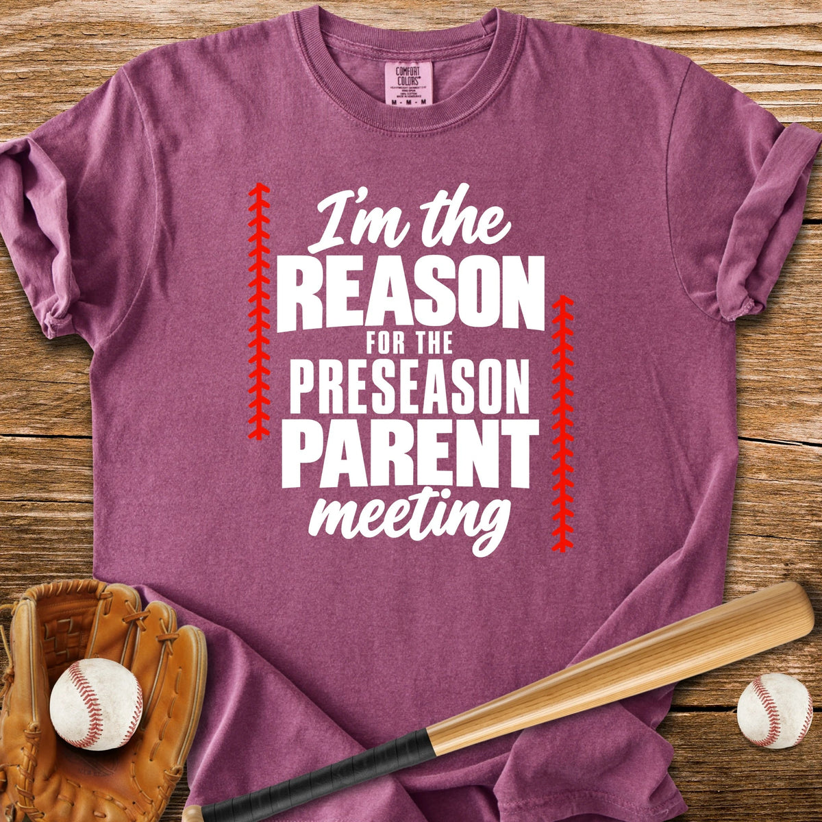 Preseason Meeting Cause - HomeRun PrintsComfort Colors