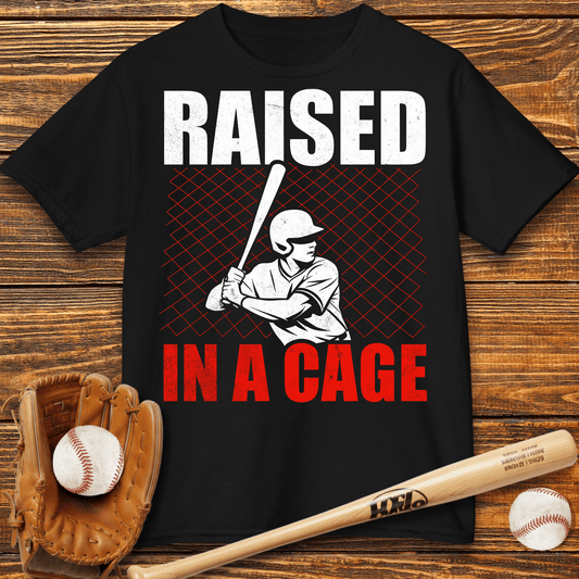 Raised In A Cage Kids T-Shirt - HomeRun PrintsKids clothes