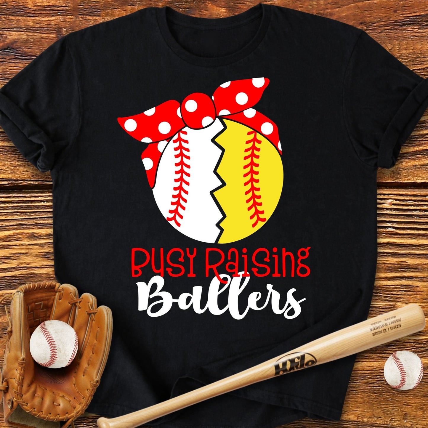 Raising Ballers T-Shirt - HomeRun PrintsT-Shirt