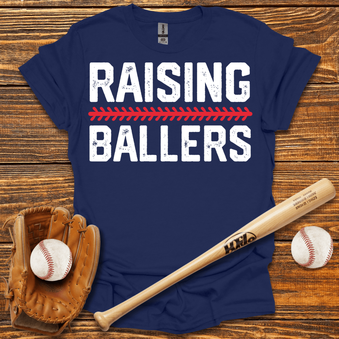 Raising Ballers T-Shirt - HomeRun PrintsT-Shirt