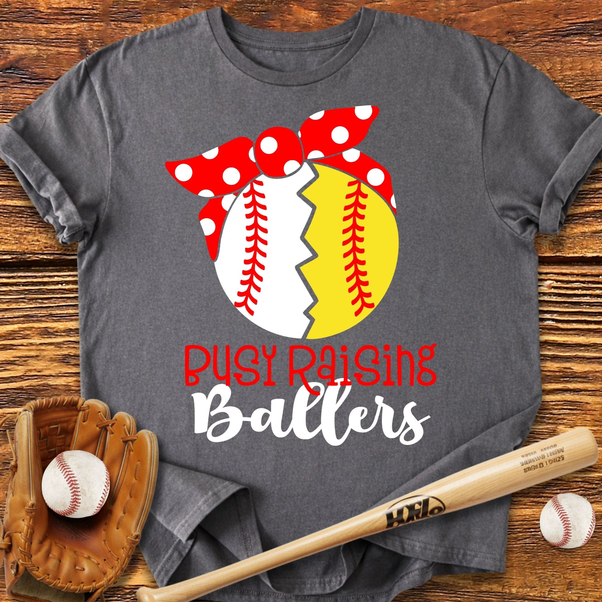 Raising Ballers T-Shirt - HomeRun PrintsT-Shirt