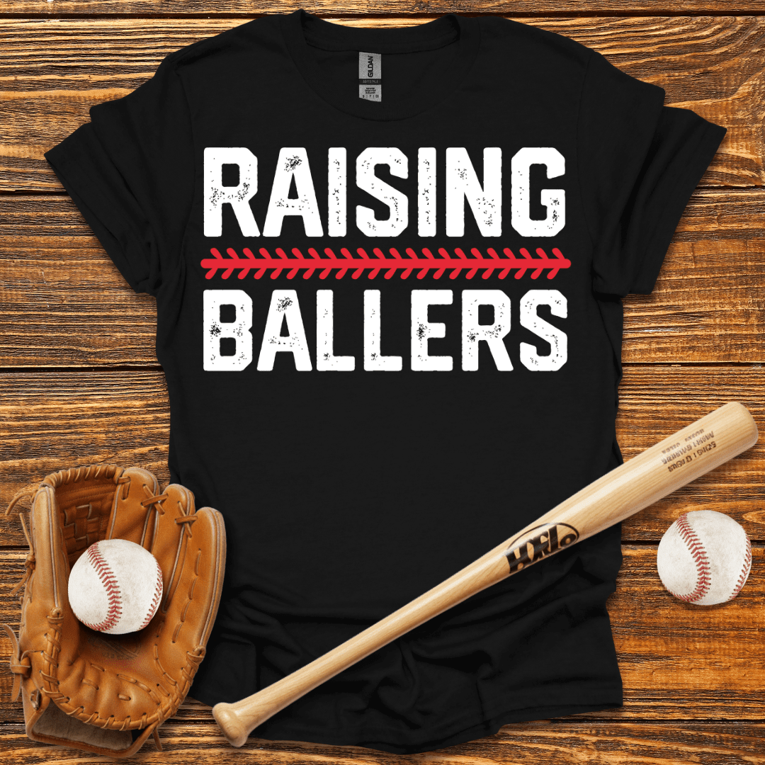 Raising Ballers T-Shirt - HomeRun PrintsT-Shirt