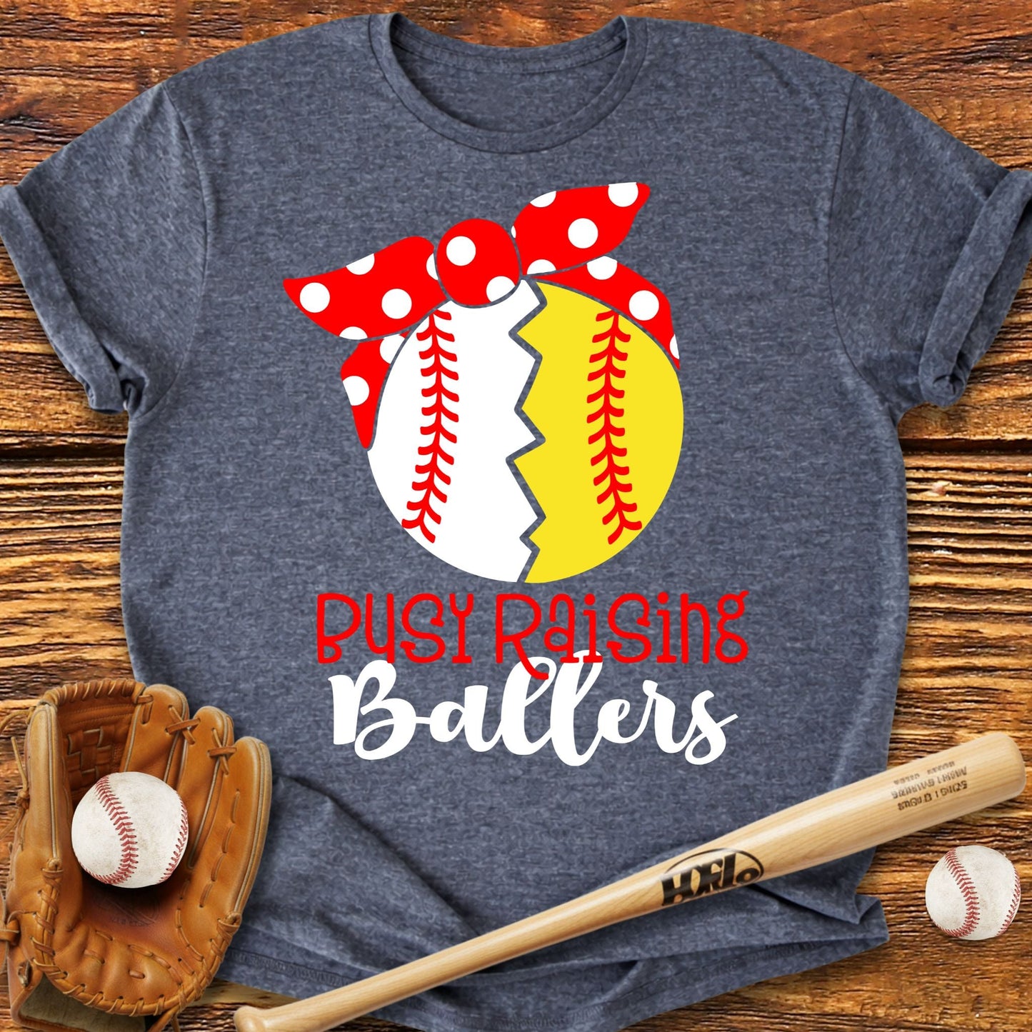 Raising Ballers T-Shirt - HomeRun PrintsT-Shirt