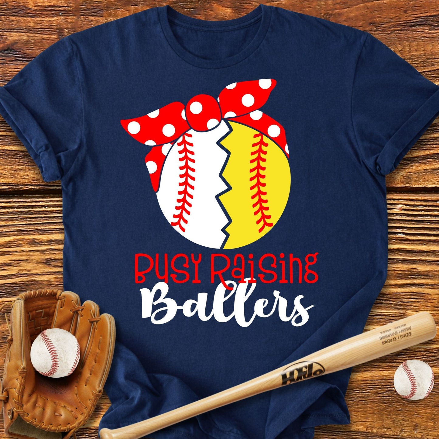 Raising Ballers T-Shirt - HomeRun PrintsT-Shirt