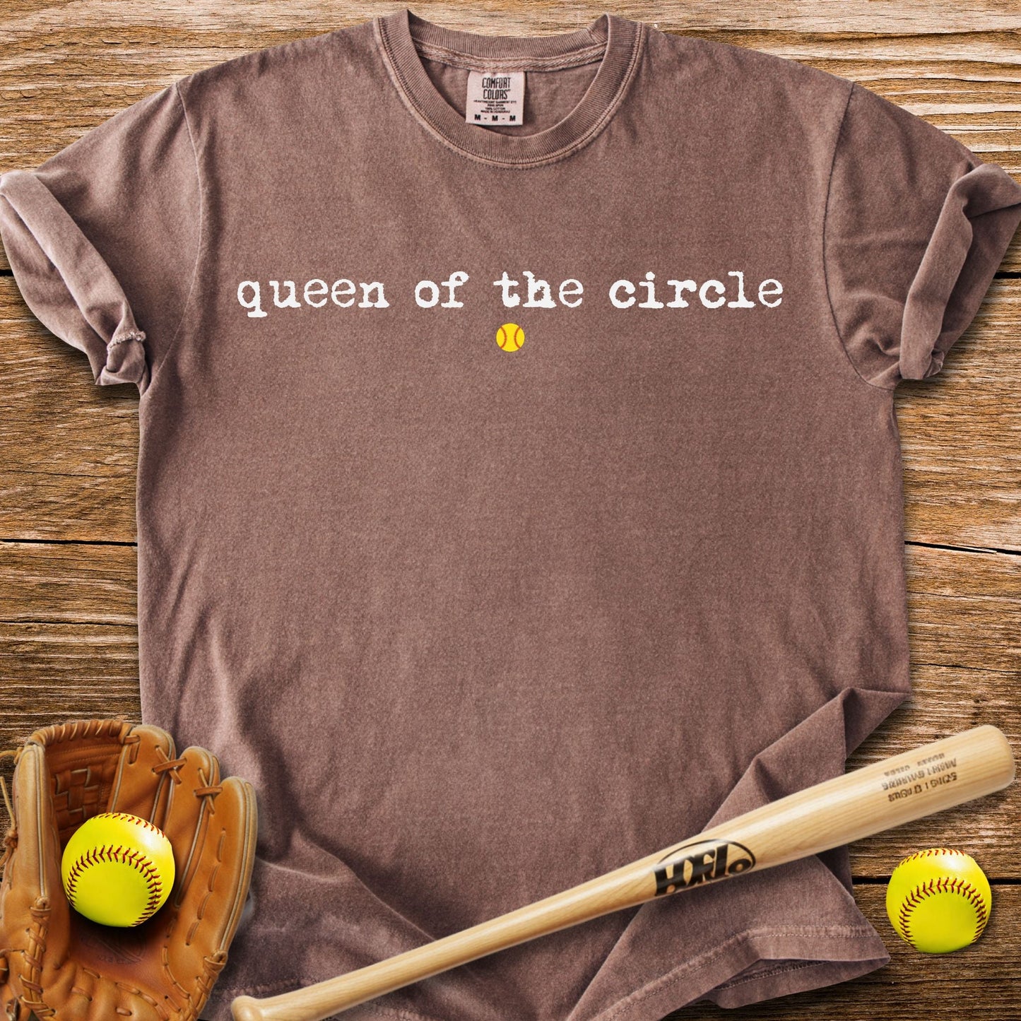 Reigns The Circle T-Shirt - HomeRun PrintsComfort Colors