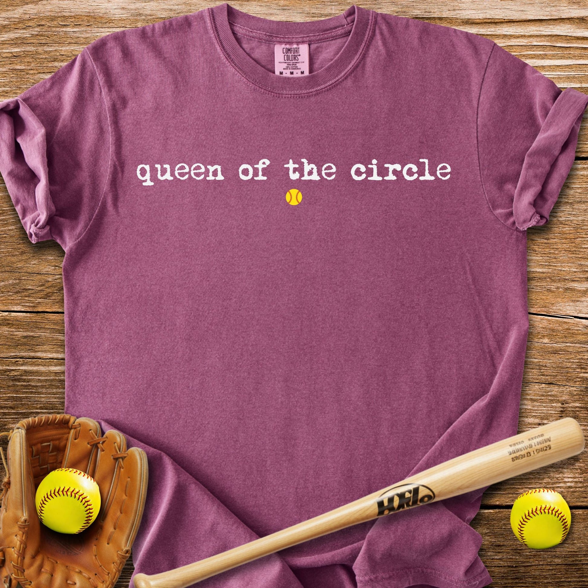 Reigns The Circle T-Shirt - HomeRun PrintsComfort Colors
