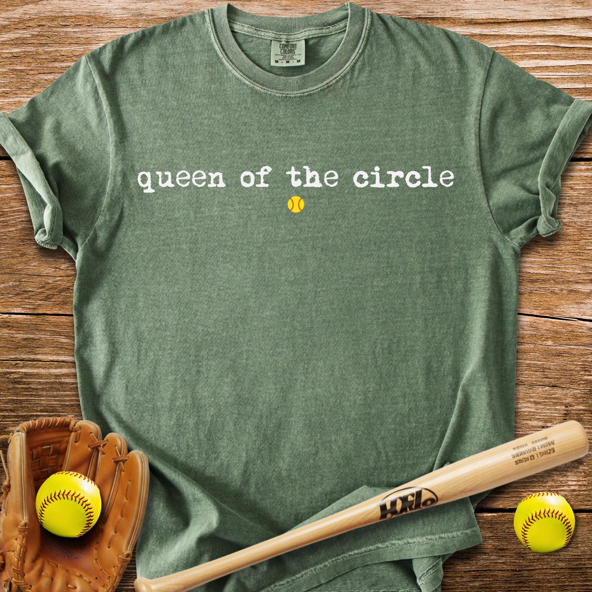 Reigns The Circle T-Shirt - HomeRun PrintsComfort Colors