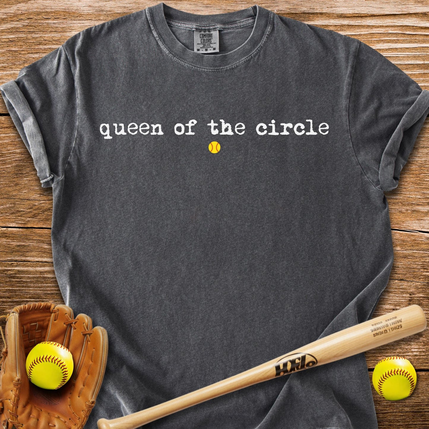 Reigns The Circle T-Shirt - HomeRun PrintsComfort Colors