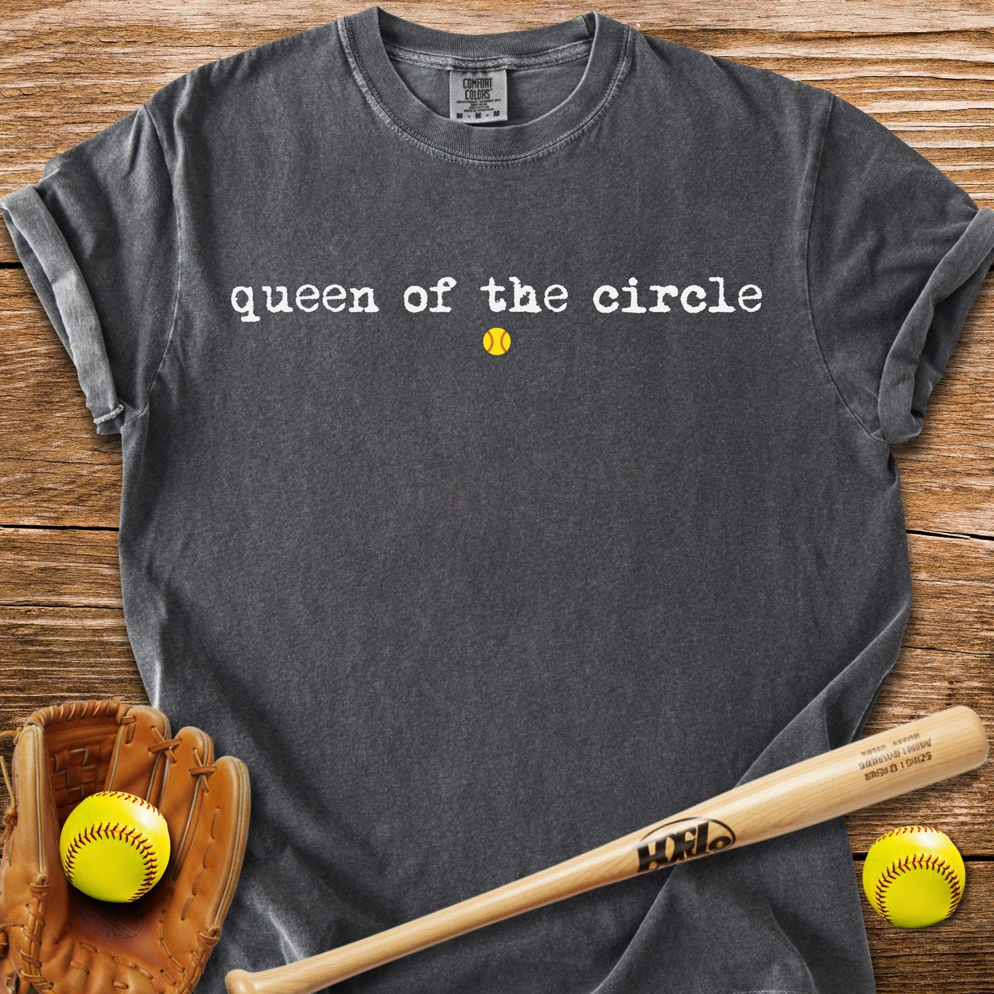 Reigns The Circle T-Shirt - HomeRun PrintsComfort Colors