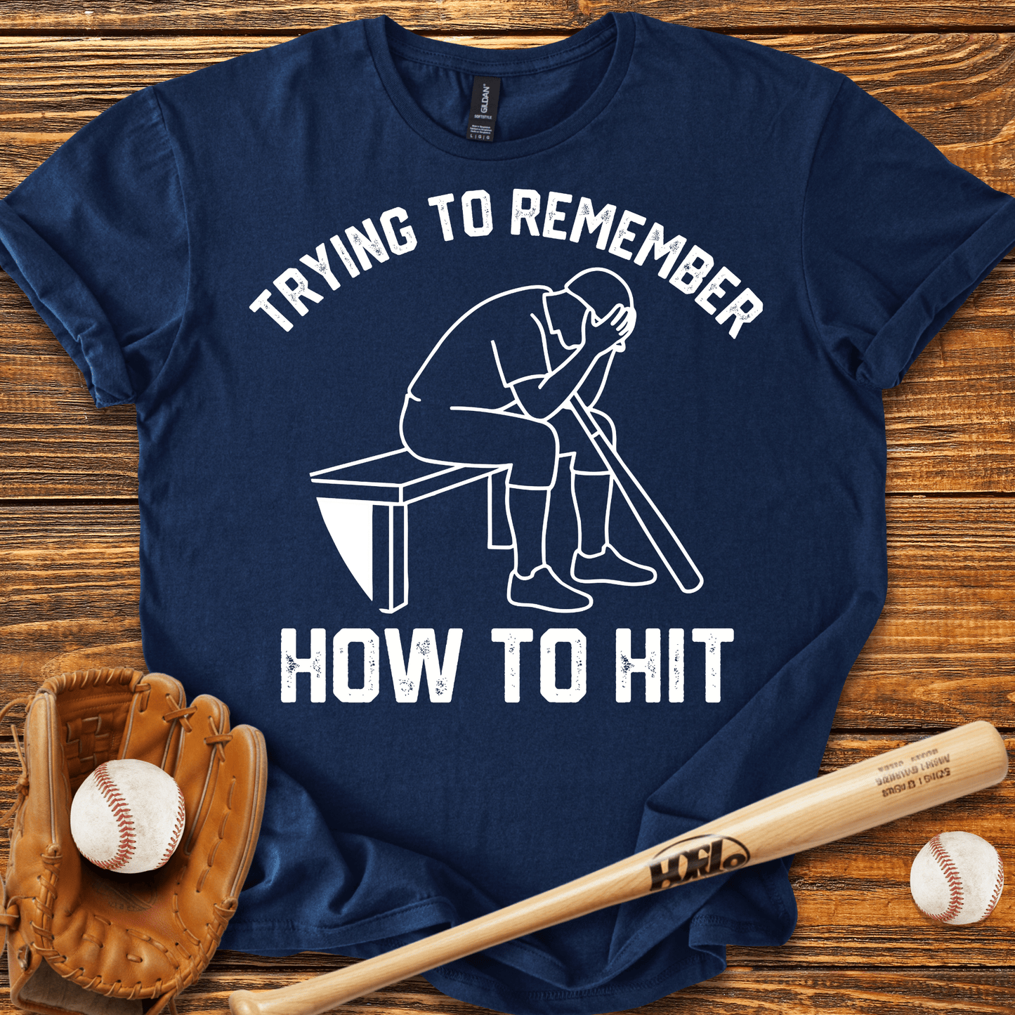 Remember How To Hit T-Shirt - HomeRun PrintsT-Shirt