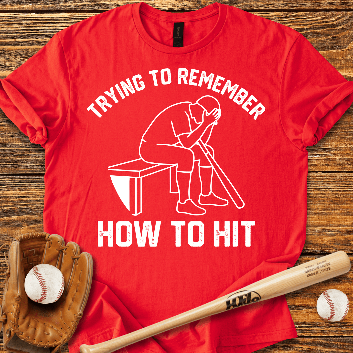 Remember How To Hit T-Shirt - HomeRun PrintsT-Shirt