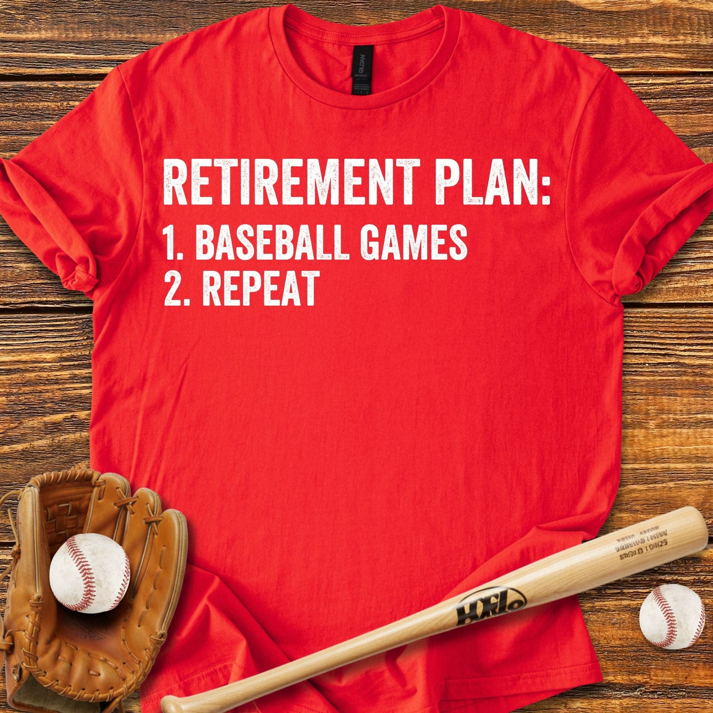 Retirement Plan Grandma T-shirt - HomeRun PrintsT-Shirt