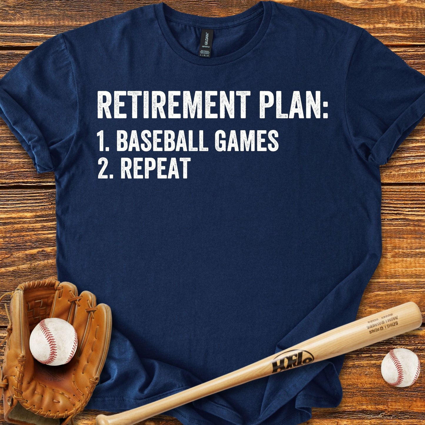 Retirement Plan Grandma T-shirt - HomeRun PrintsT-Shirt