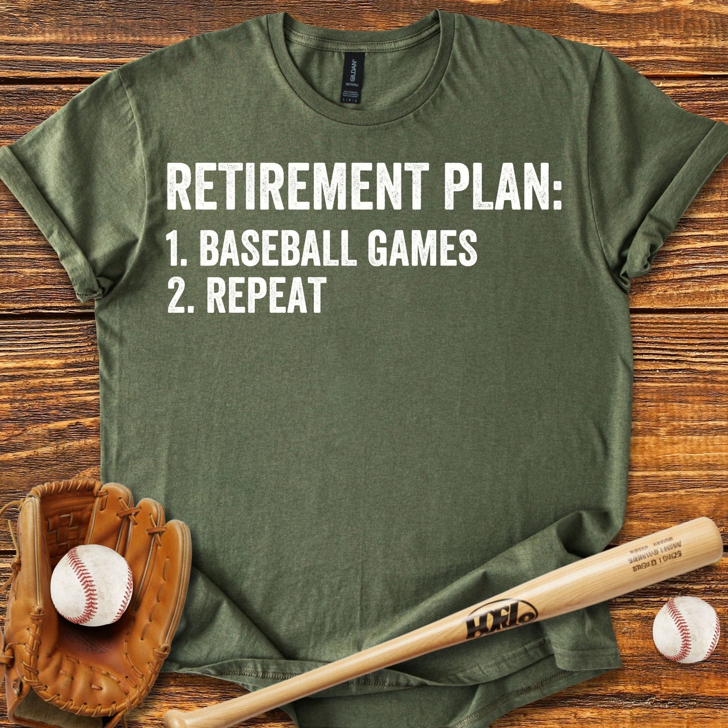 Retirement Plan Grandma T-shirt - HomeRun PrintsT-Shirt
