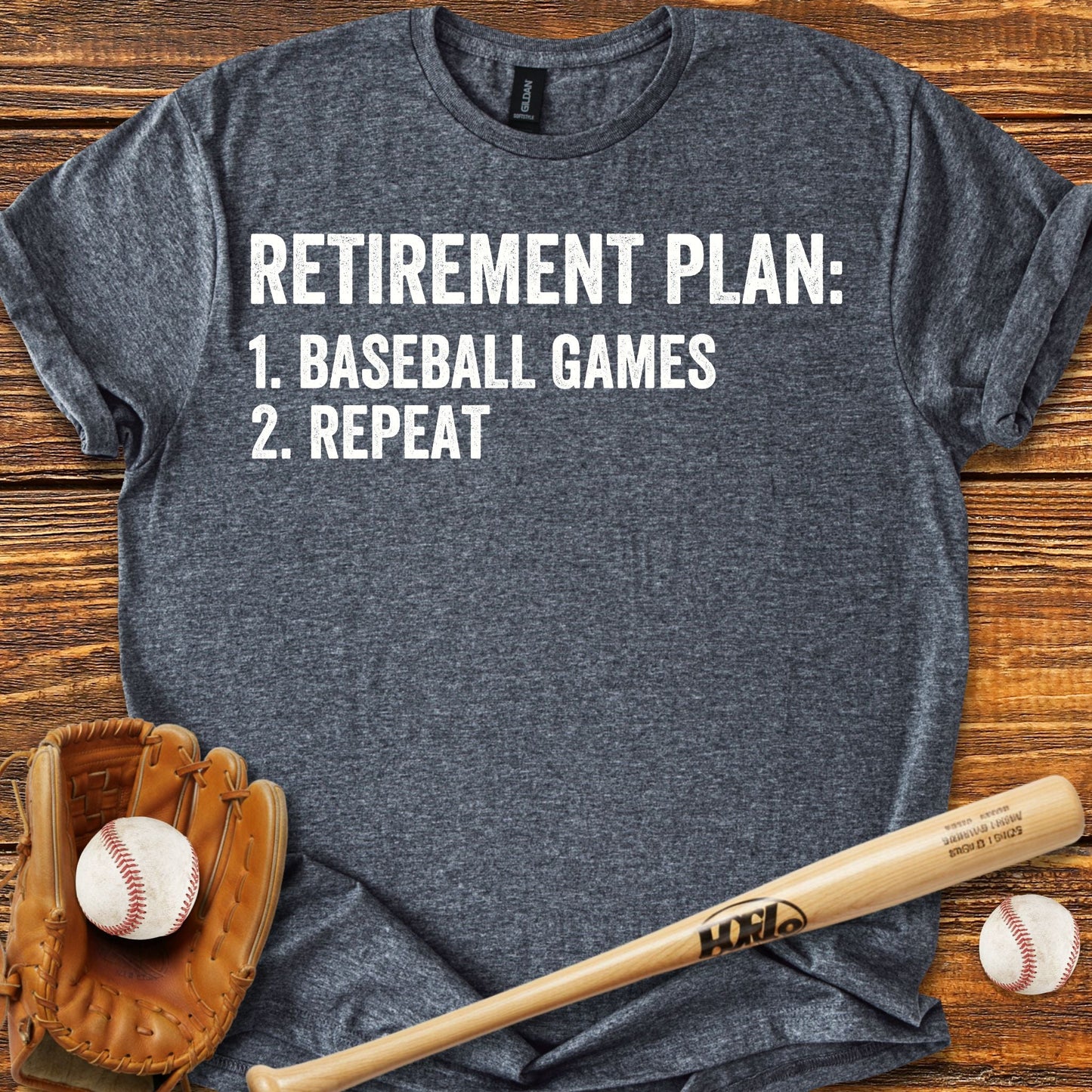 Retirement Plan Grandma T-shirt - HomeRun PrintsT-Shirt