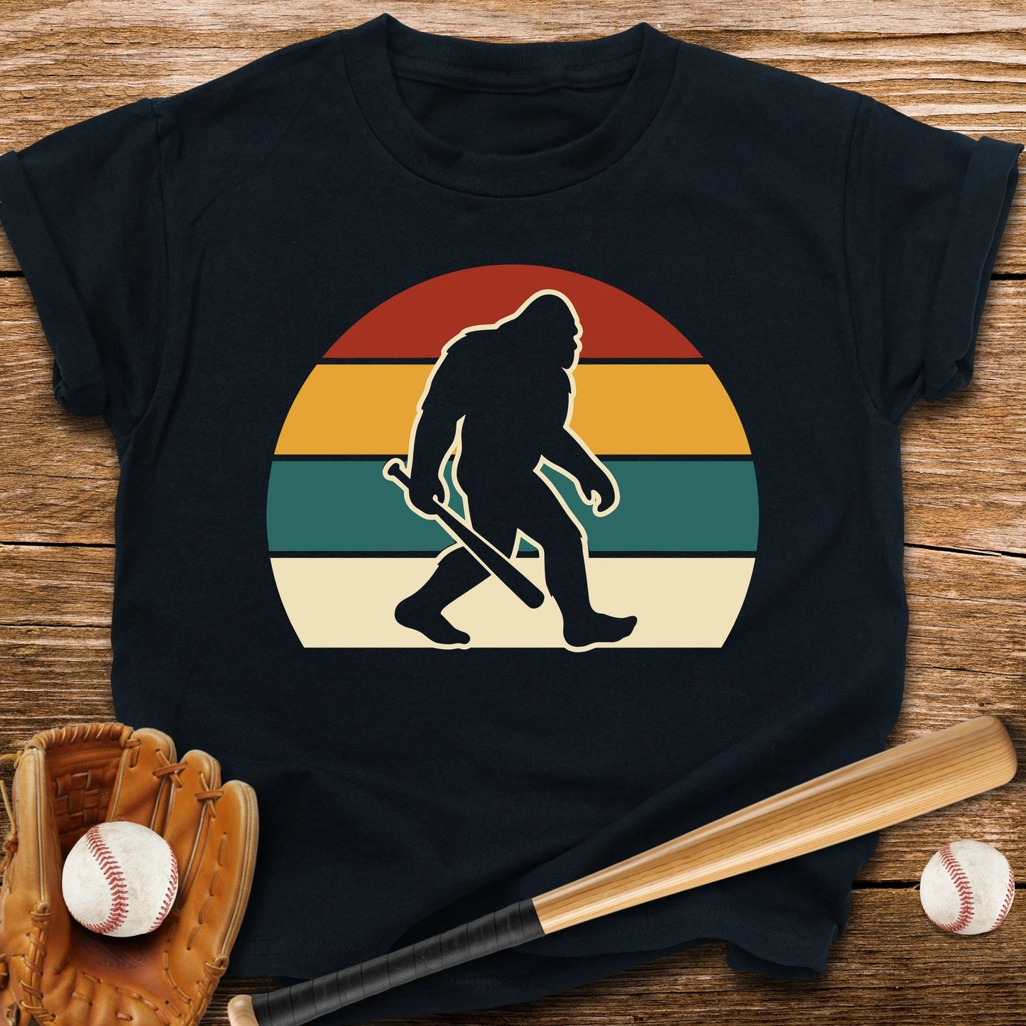 Retro Bigfoot Bat Youth Tee - HomeRun PrintsKids clothes