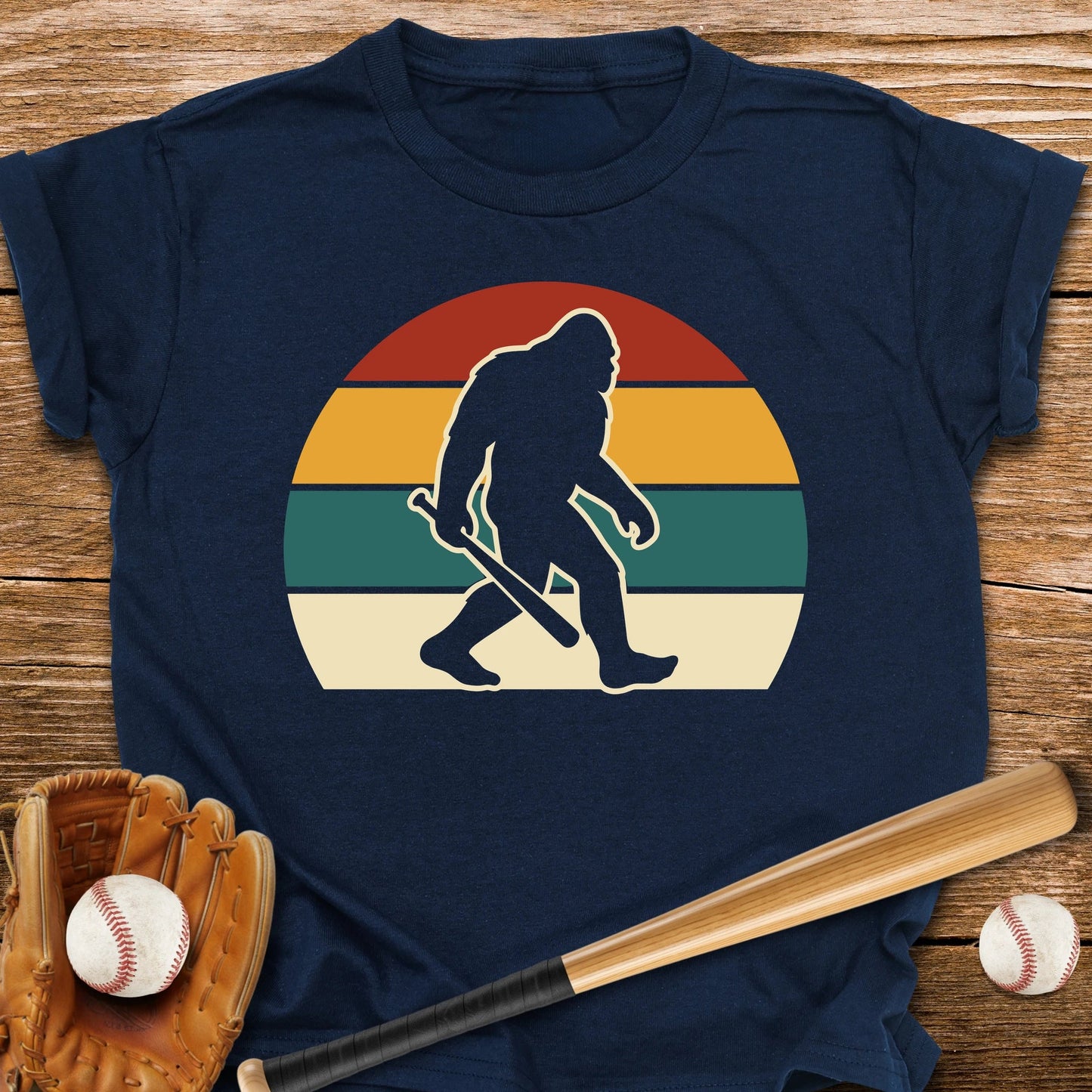 Retro Bigfoot Bat Youth Tee - HomeRun PrintsKids clothes