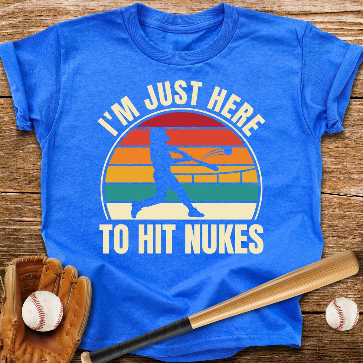 Retro Nuke Launcher Youth Tee - HomeRun PrintsKids clothes
