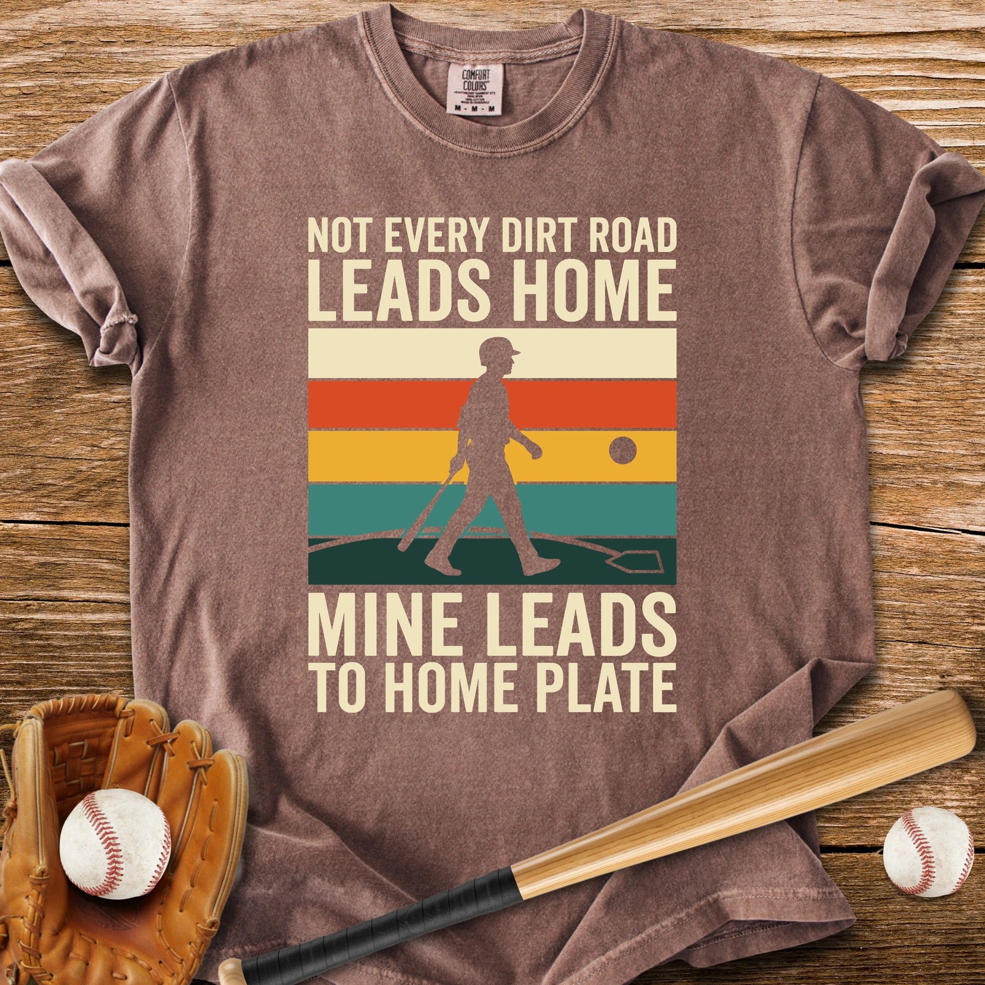 Road To Home Plate - HomeRun PrintsT-Shirt