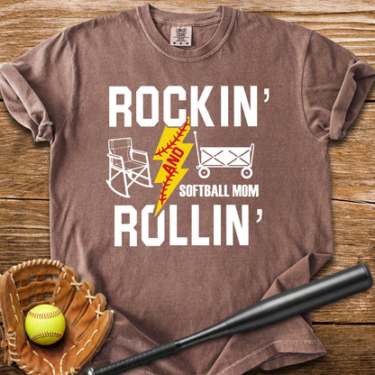Rockin' And Rollin' Softball - HomeRun PrintsComfort Colors