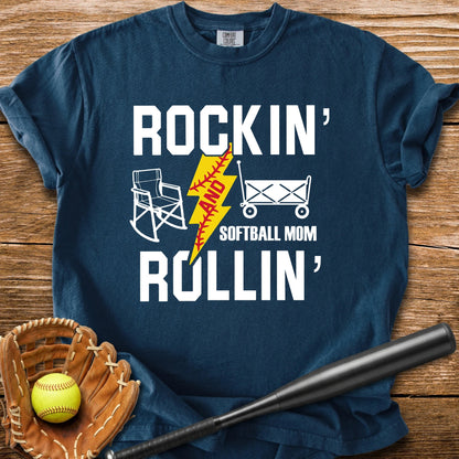 Rockin' And Rollin' Softball - HomeRun PrintsComfort Colors