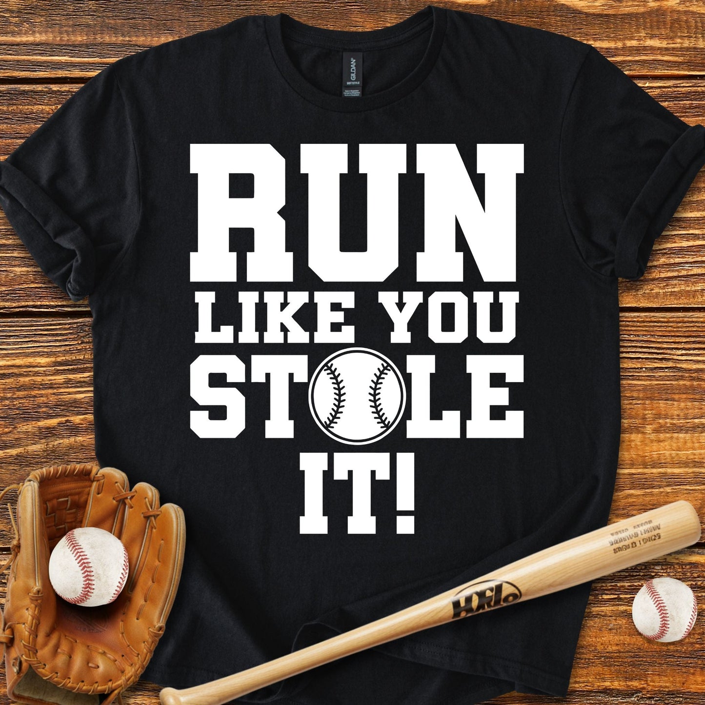 Run Like You Stole It T-shirt - HomeRun PrintsT-Shirt
