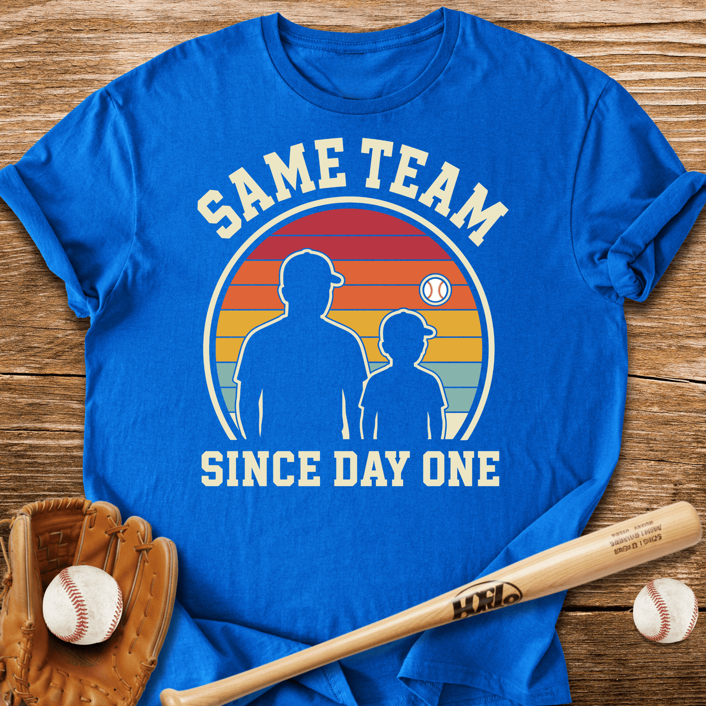 Same Team Since Day One T-Shirt - HomeRun PrintsT-Shirt