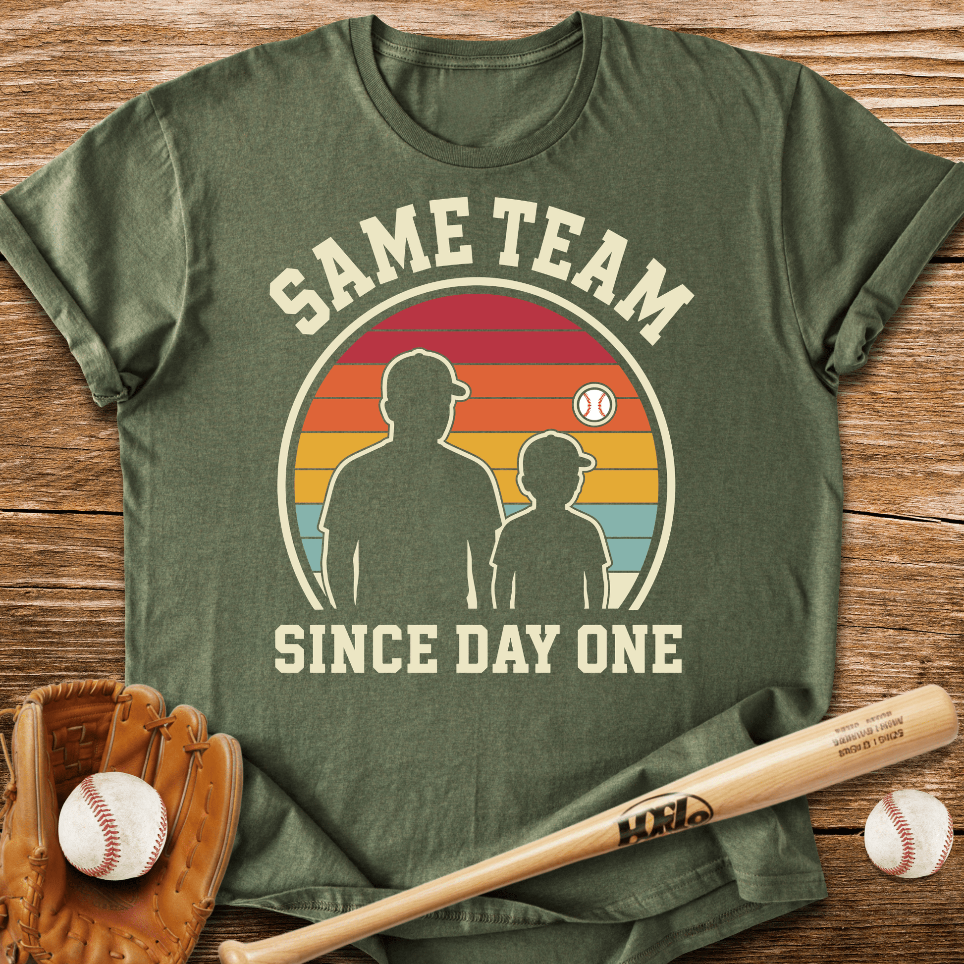Same Team Since Day One T-Shirt - HomeRun PrintsT-Shirt