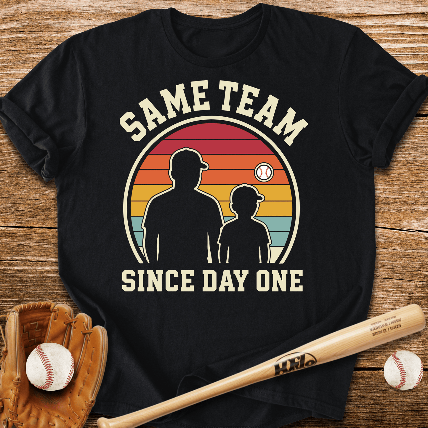 Same Team Since Day One T-Shirt - HomeRun PrintsT-Shirt