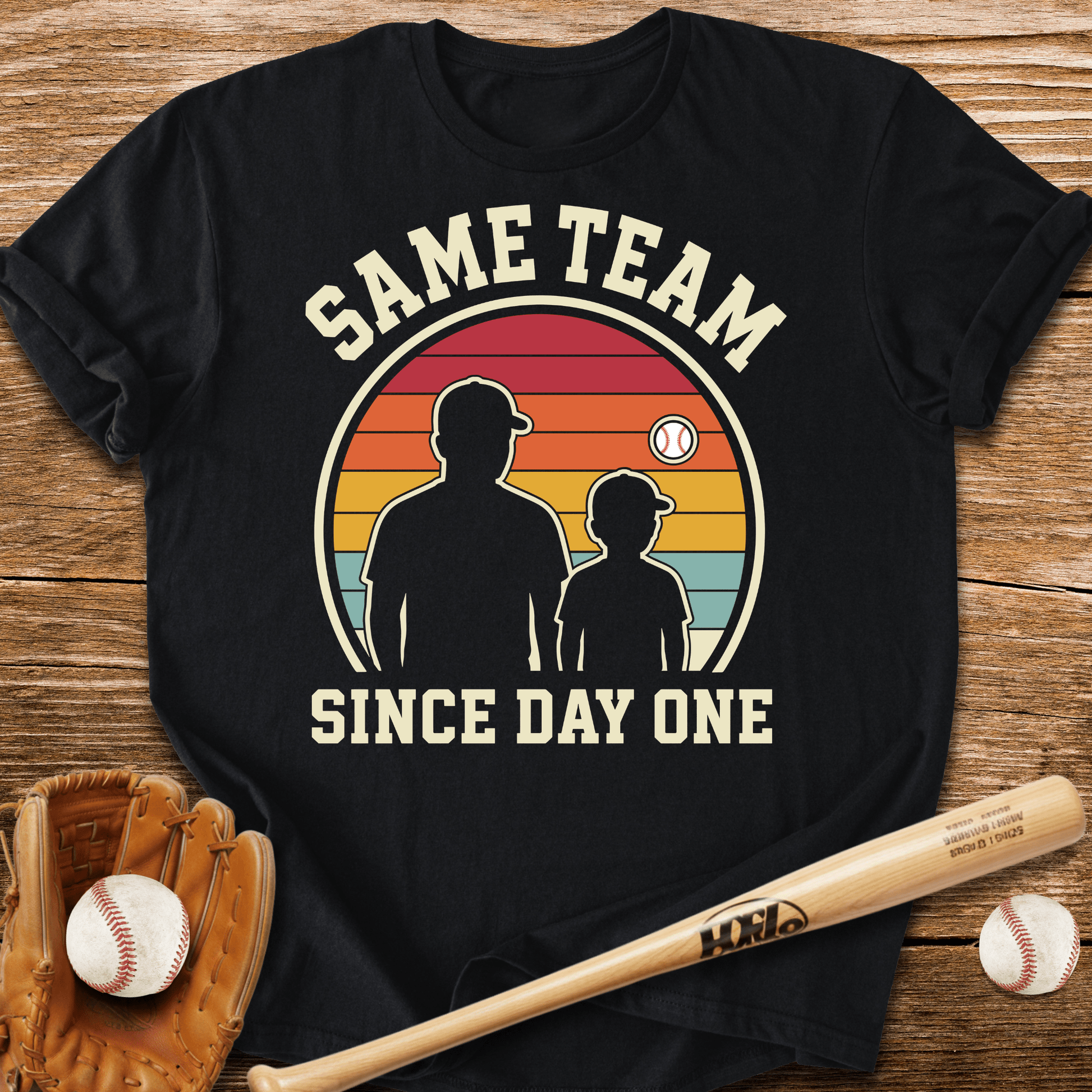 Same Team Since Day One T-Shirt - HomeRun PrintsT-Shirt